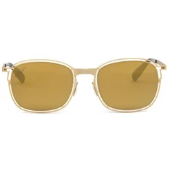 CR7 - Cristiano Ronaldo - GS002 - Semiglossy Gold Frame - Sunglasses - Exclusive Official Collection - CR7 Eyewear - Avvenice