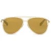 CR7 - Cristiano Ronaldo - GS001 - Semiglossy Gold Frame - Sunglasses - Exclusive Official Collection - CR7 Eyewear - Avvenice