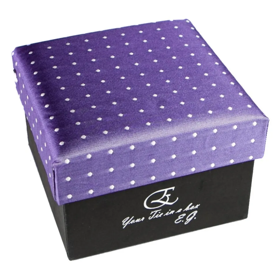 Cravates E.G. - Polka Dot Tie - Indigo - Avvenice