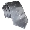 Cravates E.G. - Polka Dot Tie - Ice Gray - Avvenice