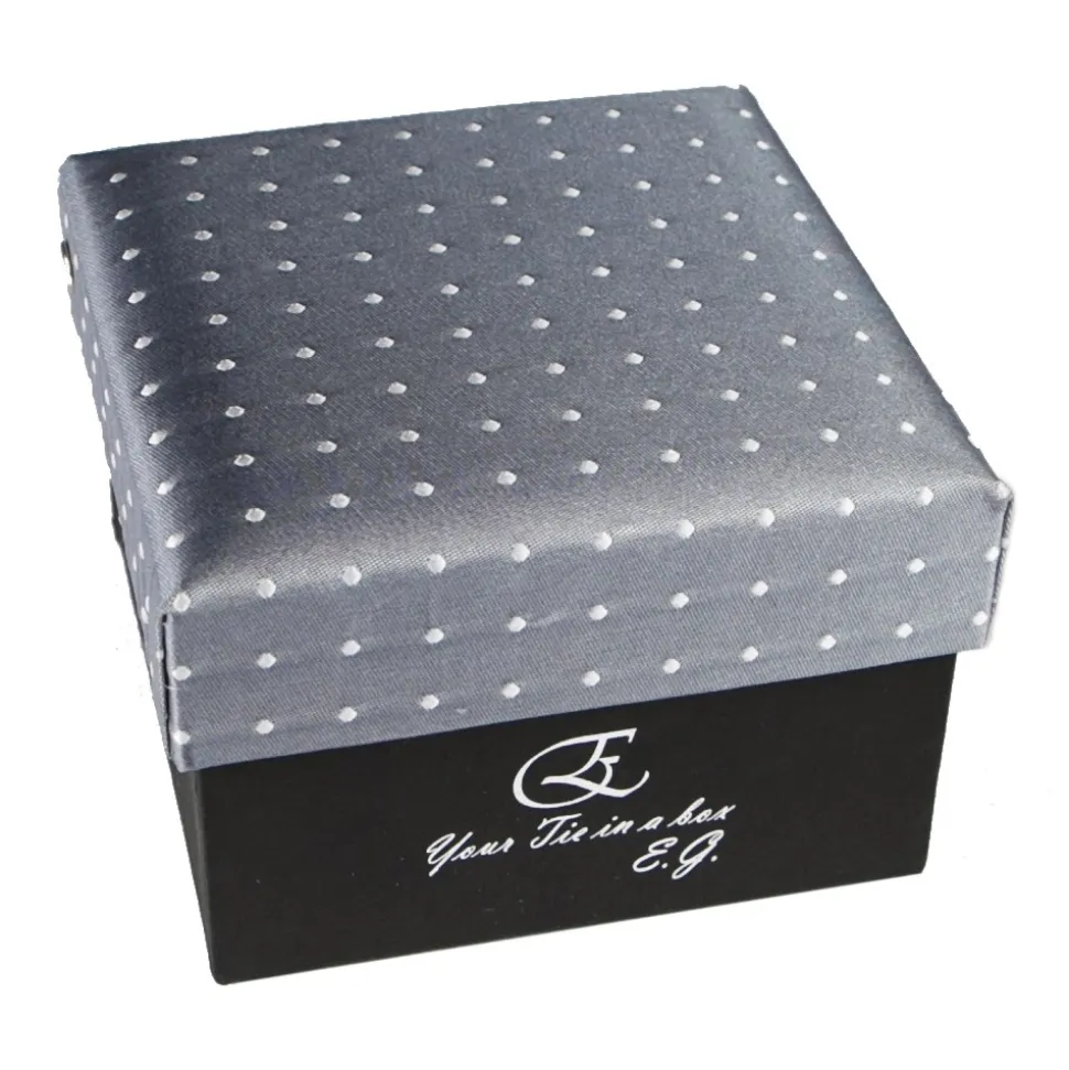 Cravates E.G. - Polka Dot Tie - Ice Gray - Avvenice