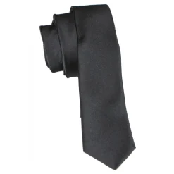 Cravates E.G. - Slim Tie - Black Ink - Avvenice