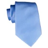 Cravates E.G. - Solid Satin Tie - Royal Blue - Avvenice
