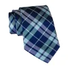 Cravates E.G. - Tartan Tie - Blue Navy - Avvenice
