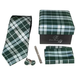 Cravates E.G. - Tartan Tie - Green - Avvenice