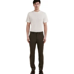 Cruna - Brera Trousers - 0001 - Green - Handmade in Italy - Luxury High Quality Collection - Avvenice