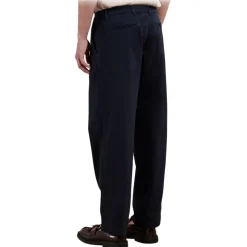 Cruna - Greenwich Trousers - 1551 - Night Blue - Handmade in Italy - Luxury High Quality Collection - Avvenice