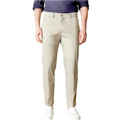 Cruna - Marais Trousers in Cotton - 566 - Beige - Handmade in Italy - Luxury High Quality Pants - Avvenice