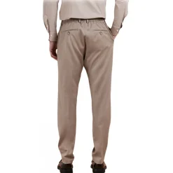 Cruna - Mitte Trousers - 1516 - Toupe - Handmade in Italy - Luxury High Quality Collection - Avvenice