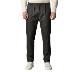 Cruna - Mitte Trousers in Naps Wool - 634 - Slate - Handmade in Italy - Luxury High Quality Pants - Avvenice