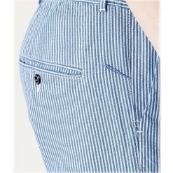 Cruna - Mitte Trousers in Cotton - 528 - Royal - Handmade in Italy - Luxury High Quality Pants - Avvenice