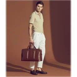 Cruna - Raval Trousers in Cotton - 520 - Off White - Handmade in Italy - Luxury High Quality Pants - Avvenice