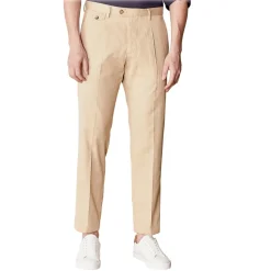 Cruna - Raval Trousers in Cotton - 536 - Terra - Handmade in Italy - Luxury High Quality Pants - Avvenice