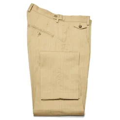 Cruna - Raval Trousers in Cotton - 536 - Terra - Handmade in Italy - Luxury High Quality Pants - Avvenice
