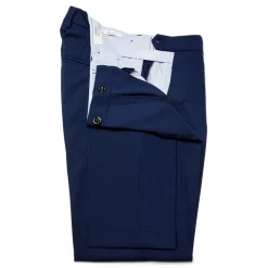 Cruna - Raval Trousers in Fresh Wool - 560 - Navy - Handmade in Italy - Luxury High Quality Pants - Avvenice