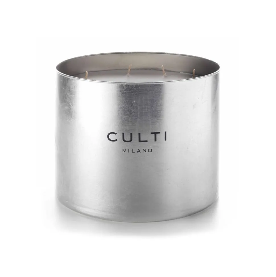 Culti Milano - Candle Alter Ego Silver 5700 g - Velvet - Room Fragrances - Fragrances - Luxury - Avvenice