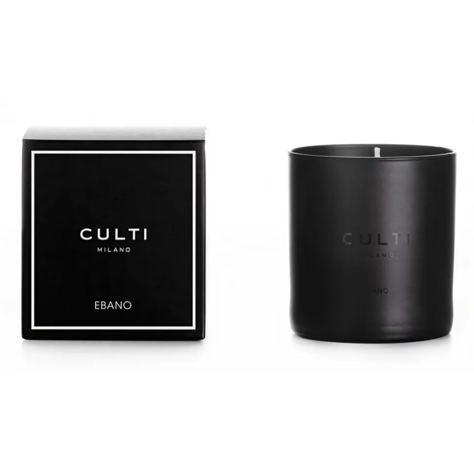 Culti Milano - Candle Black Label 270 g - Ebano - Room Fragrances - Fragrances - Luxury - Avvenice