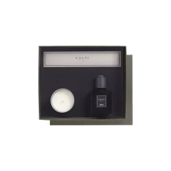 Culti Milano - Giftbox Decor Tessuto Diffuser and Velvet Candle - Gift Box - Room Fragrances - Fragrances - Luxury - Avvenice