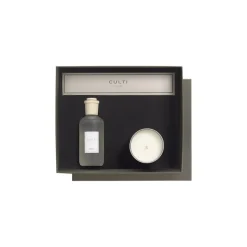 Culti Milano - Giftbox Stile Tessuto Diffuser and Velvet Candle - Gift Box - Room Fragrances - Fragrances - Luxury - Avvenice