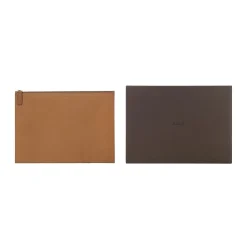 Culti Milano - Leather Pochette - Cognac - Large - Fashion - Room Fragrances - Fragrances - Luxury - Avvenice