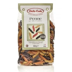 Dalla Costa - Penne Tricolor - Turmeric, Balck Carrot, Chili - Avvenice