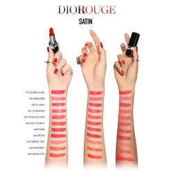 Dior - Rouge Dior - Lipstick - Satin Finish - Dark Treatment - Luxury - Avvenice