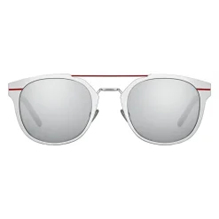 Dior - Sunglasses - Dior AL13.5 - Silver and Red - Dior Eyewear - Avvenice