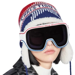 Dior - Sunglasses - DiorAlps M1U - White Blue Red - Dior Eyewear - Avvenice