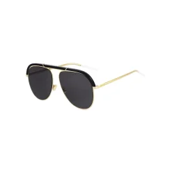 Dior - Sunglasses - DiorDesertic - Black & Gold - Dior Eyewear - Avvenice