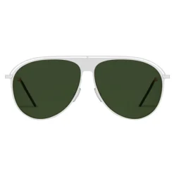 Dior - Sunglasses - Dior0217S - Green & Silver - Dior Eyewear - Avvenice