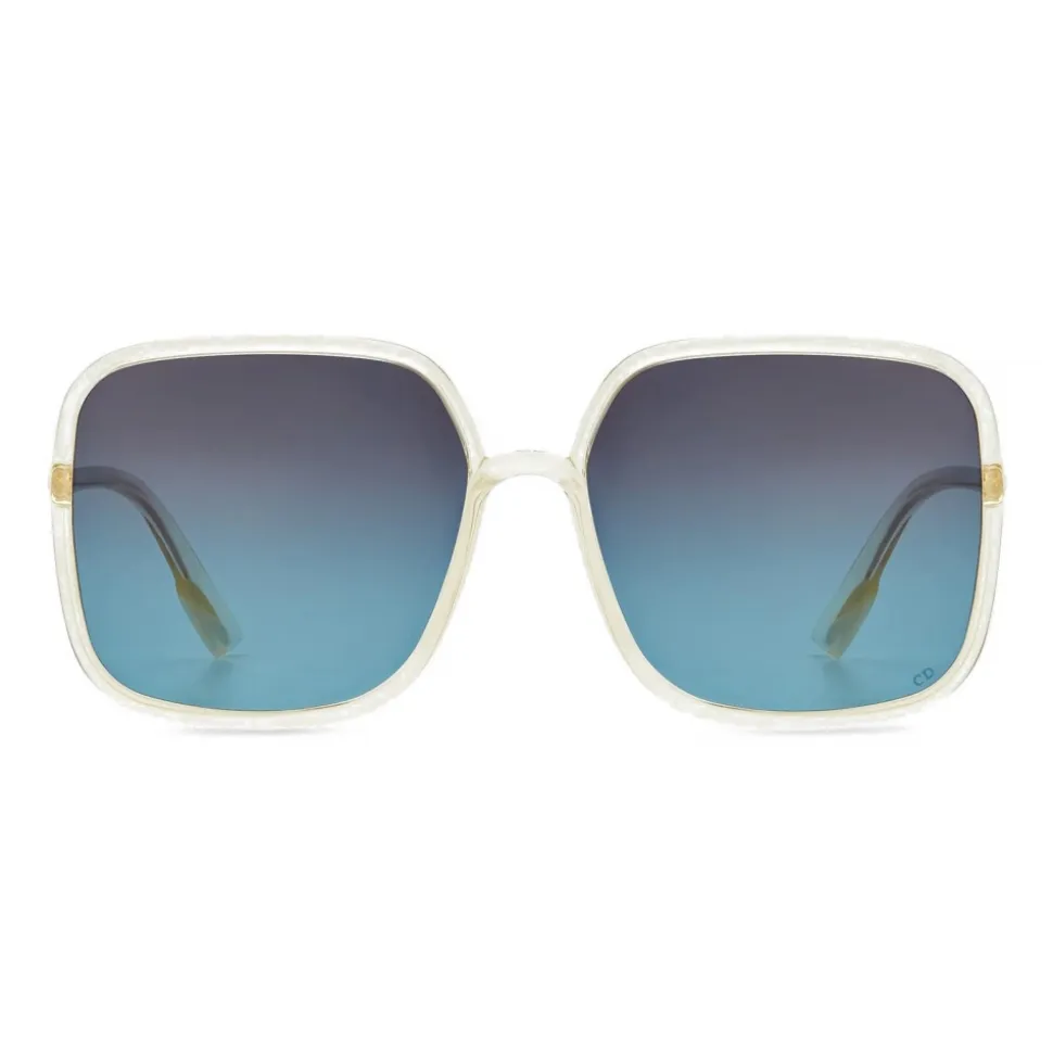 Dior - Sunglasses - DiorSoStellaire1 - Transparent Grey Blue - Dior Eyewear - Avvenice