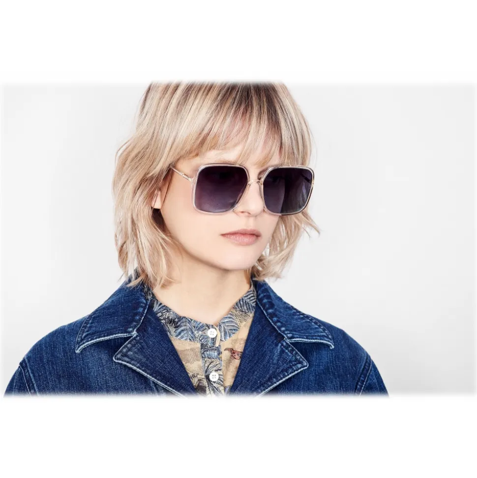 Dior - Sunglasses - DiorSoStellaire1 - Transparent Grey Blue - Dior Eyewear - Avvenice