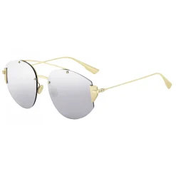 Dior - Sunglasses - DiorStronger - Gold Metal Silver - Dior Eyewear - Avvenice