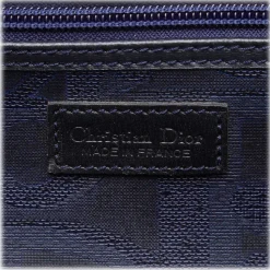 Dior Vintage - Big Oblique Duffle Bag - Black - Leather Handbag - Luxury High Quality - Avvenice