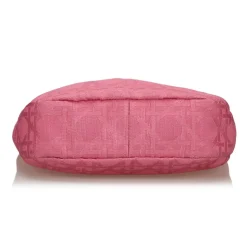 Dior Vintage - Cannage Canvas Shoulder Bag - Pink - Leather Handbag - Luxury High Quality - Avvenice