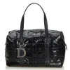 Dior Vintage - Cannage Handbag Bag - Black - Leather Handbag - Luxury High Quality - Avvenice