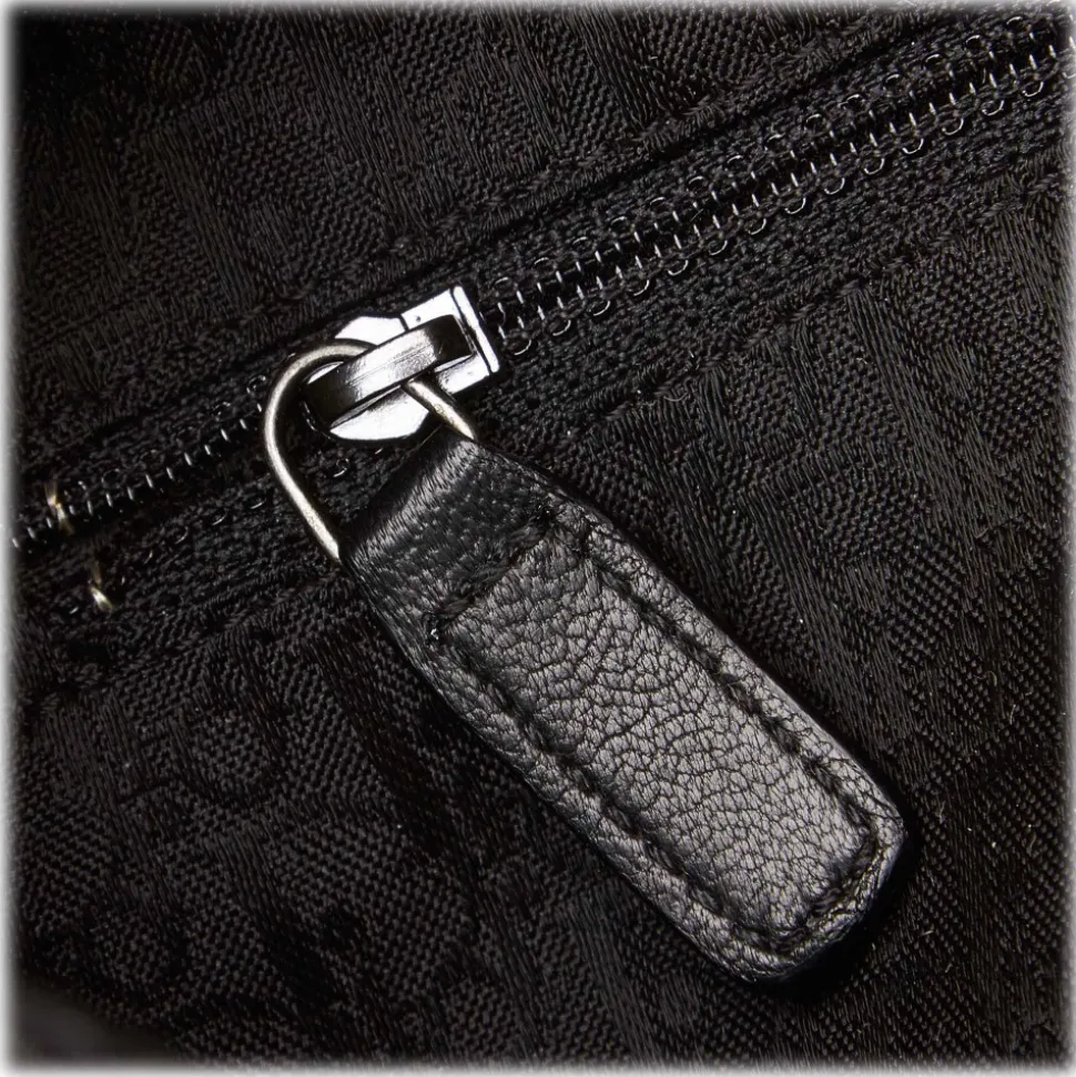 Dior Vintage - Cannage Handbag Bag - Black - Leather Handbag - Luxury High Quality - Avvenice