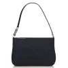 Dior Vintage - Cannage Nylon Baguette Bag - Blue - Leather and Canvas Handbag - Luxury High Quality - Avvenice
