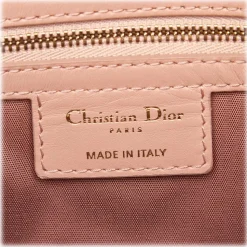 Dior Vintage - Cannage Panarea Tote Bag - Pink - Leather Handbag - Luxury High Quality - Avvenice
