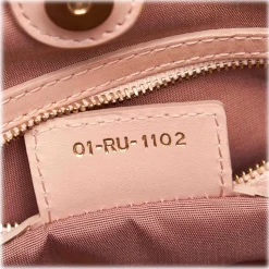 Dior Vintage - Cannage Panarea Tote Bag - Pink - Leather Handbag - Luxury High Quality - Avvenice