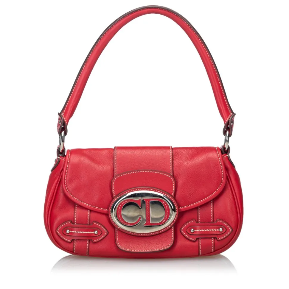 Dior Vintage - Leather Handbag Bag - Pink - Leather Handbag - Luxury High Quality - Avvenice