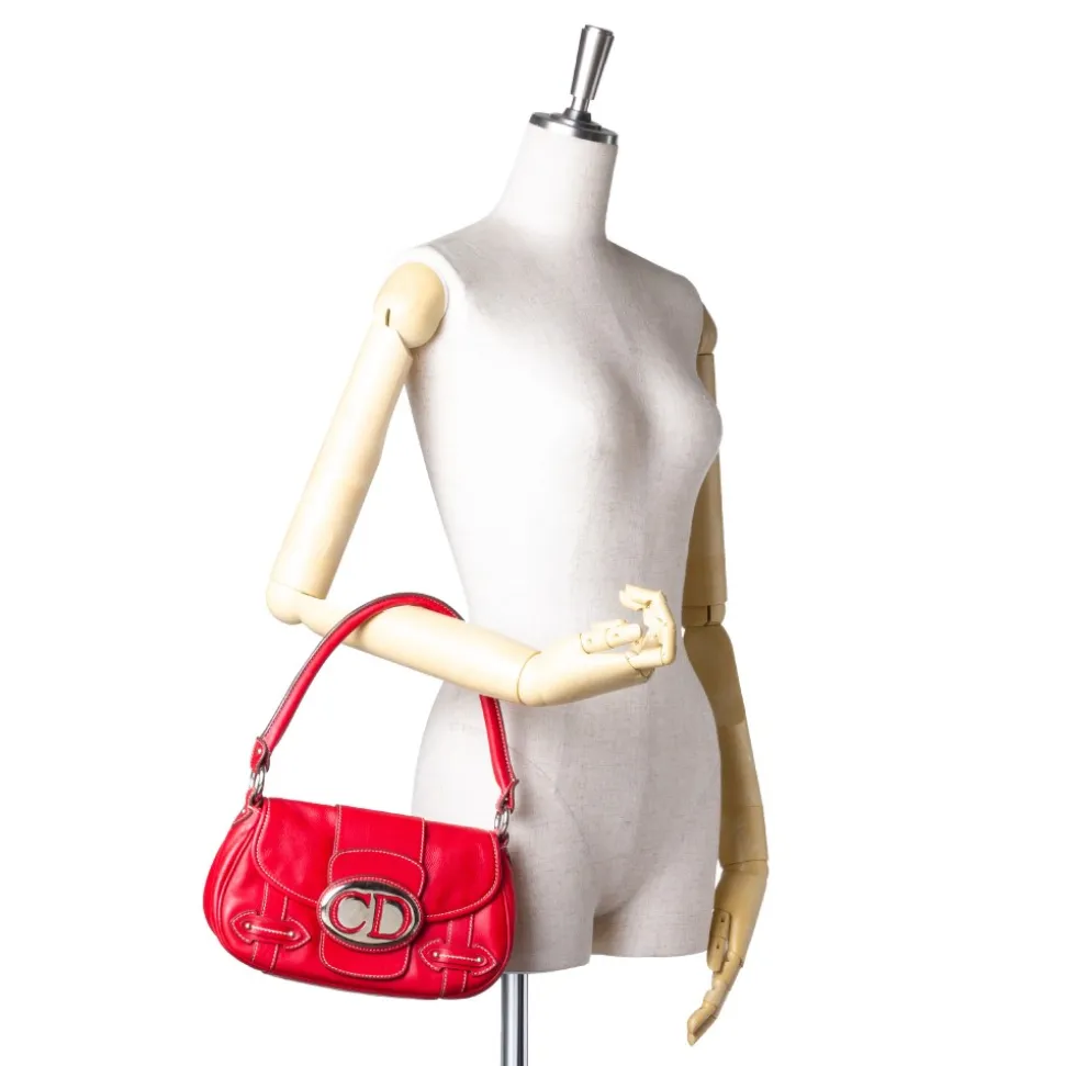 Dior Vintage - Leather Handbag Bag - Pink - Leather Handbag - Luxury High Quality - Avvenice