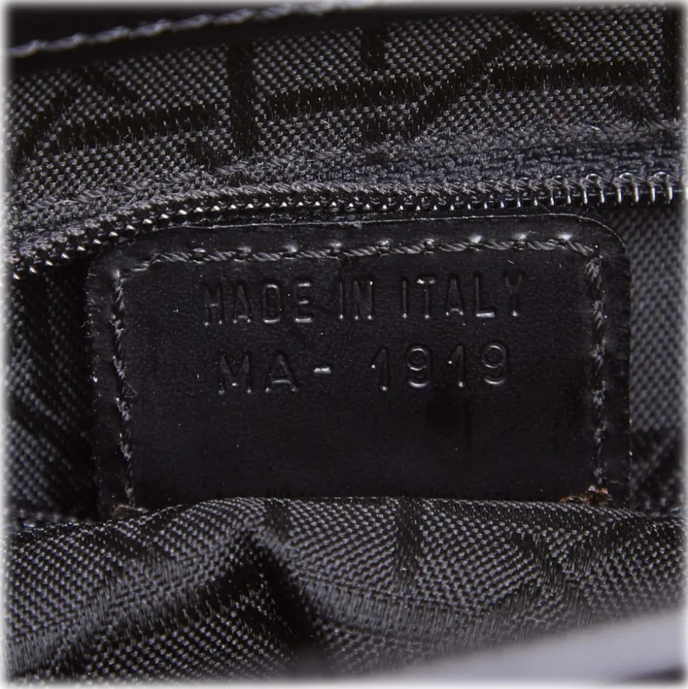 Dior Vintage - Malice Leather Satchel Bag - Black - Leather Handbag - Luxury High Quality - Avvenice