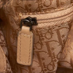 Dior Vintage - Nylon Cannage Bucket Bag - Brown Beige - Leather and Canvas Handbag - Luxury High Quality - Avvenice