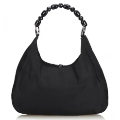 Dior Vintage - Nylon Malice Pearl Shoulder Bag - Black - Leather Handbag - Luxury High Quality - Avvenice