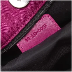 Dior Vintage - Oblique Canvas Shoulder Bag - Pink - Leather Handbag - Luxury High Quality - Avvenice