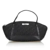 Dior Vintage - Oblique Canvas Handbag Bag - Black - Leather and Canvas Handbag - Luxury High Quality - Avvenice