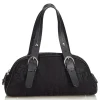 Dior Vintage - Oblique Floral Jacquard Handbag Bag - Black - Leather and Canvas Handbag - Luxury High Quality - Avvenice