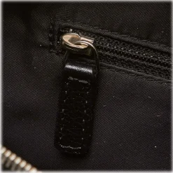 Dior Vintage - Oblique Floral Jacquard Handbag Bag - Black - Leather and Canvas Handbag - Luxury High Quality - Avvenice