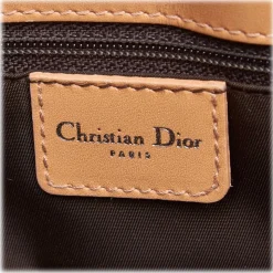 Dior Vintage - Oblique Jacquard Handbag Bag - Brown - Leather Handbag - Luxury High Quality - Avvenice